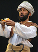 als Osmin - Schlossfestspiele Zwingenberg 2004